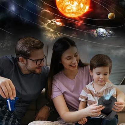 Transform Your Bedroom into a Starry Paradise with Our Galaxy Projector! ✨🌌 #RomanticNights #HomeDecor